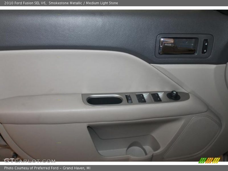 Smokestone Metallic / Medium Light Stone 2010 Ford Fusion SEL V6