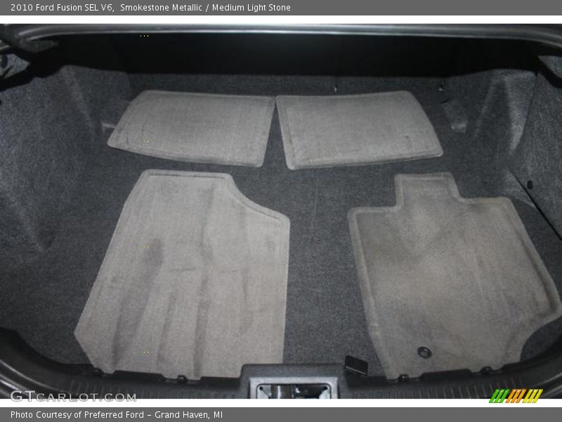 Smokestone Metallic / Medium Light Stone 2010 Ford Fusion SEL V6