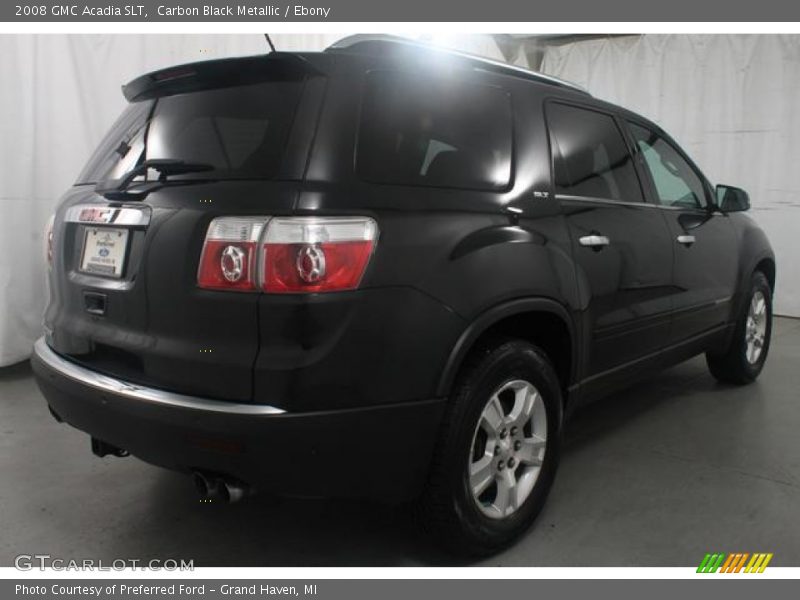Carbon Black Metallic / Ebony 2008 GMC Acadia SLT