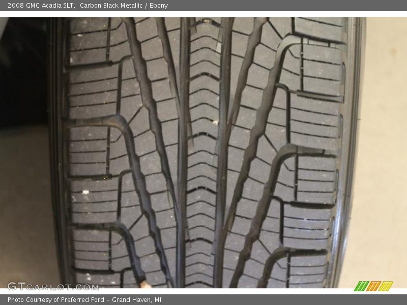 Carbon Black Metallic / Ebony 2008 GMC Acadia SLT