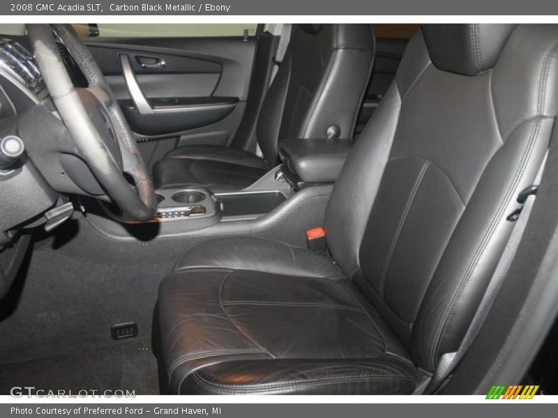 Carbon Black Metallic / Ebony 2008 GMC Acadia SLT
