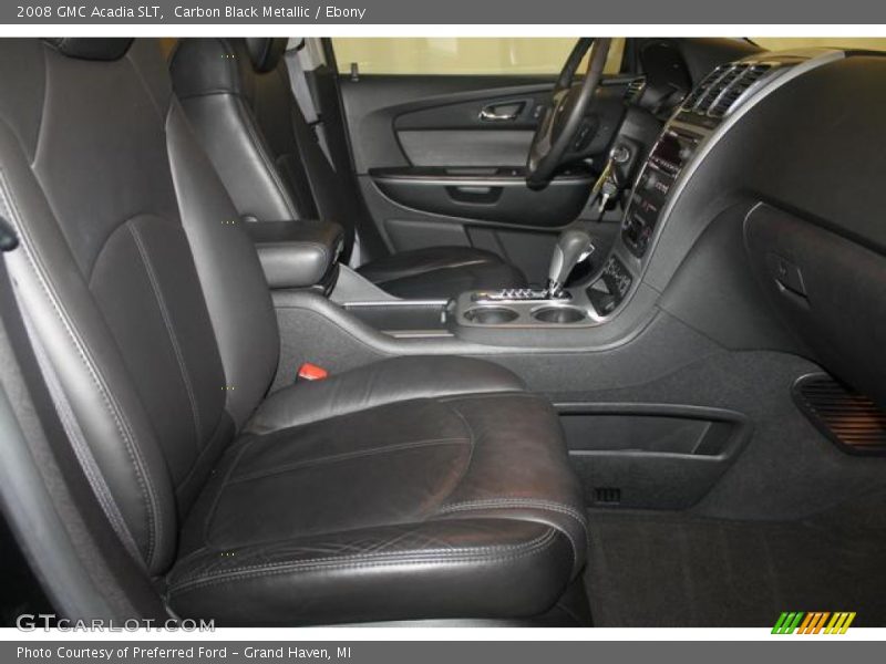 Carbon Black Metallic / Ebony 2008 GMC Acadia SLT