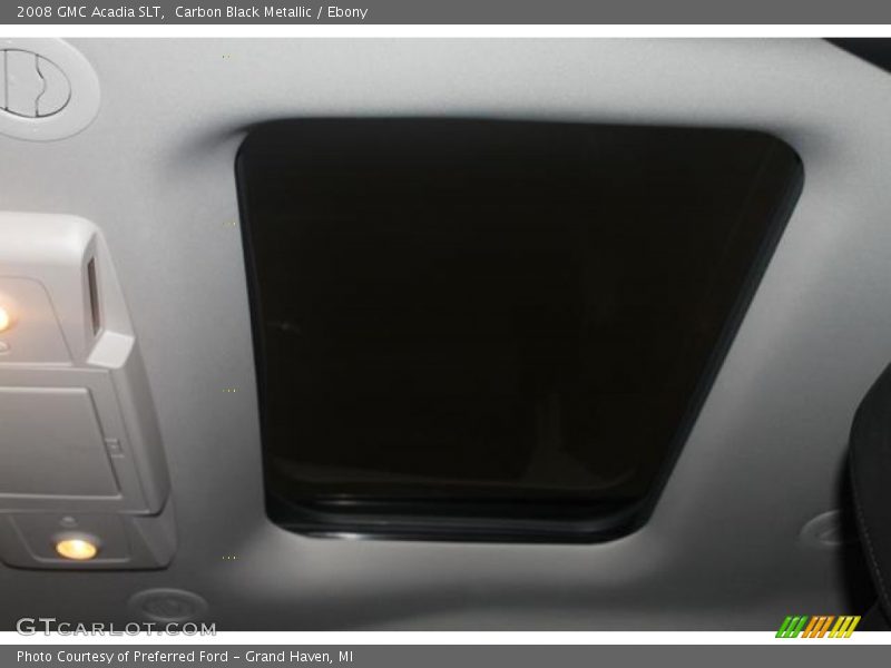 Carbon Black Metallic / Ebony 2008 GMC Acadia SLT