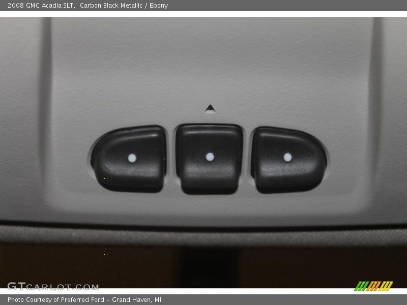 Carbon Black Metallic / Ebony 2008 GMC Acadia SLT