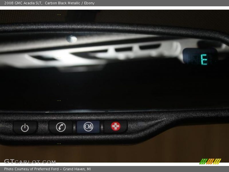 Carbon Black Metallic / Ebony 2008 GMC Acadia SLT