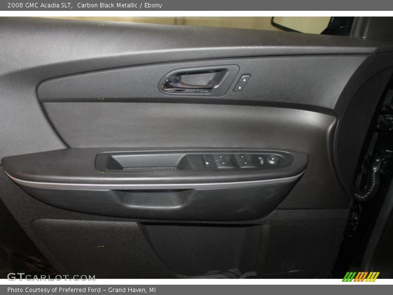 Carbon Black Metallic / Ebony 2008 GMC Acadia SLT