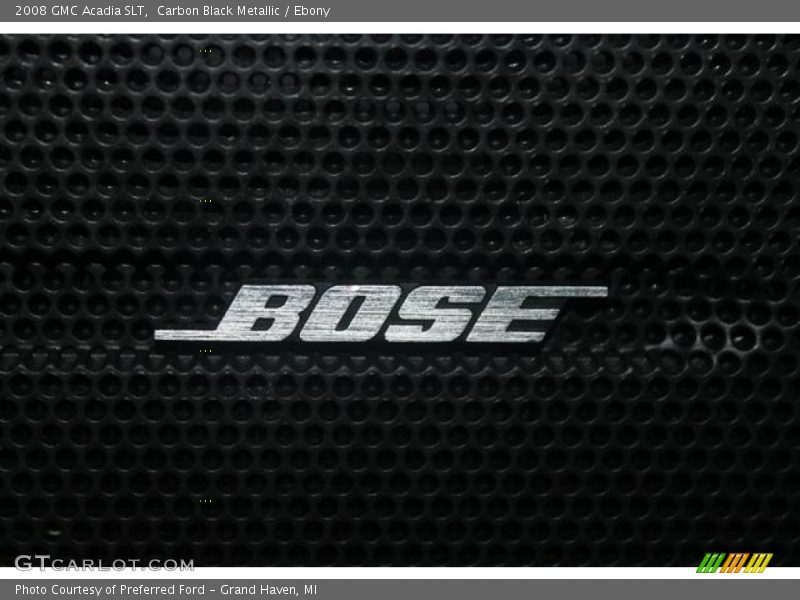 Carbon Black Metallic / Ebony 2008 GMC Acadia SLT