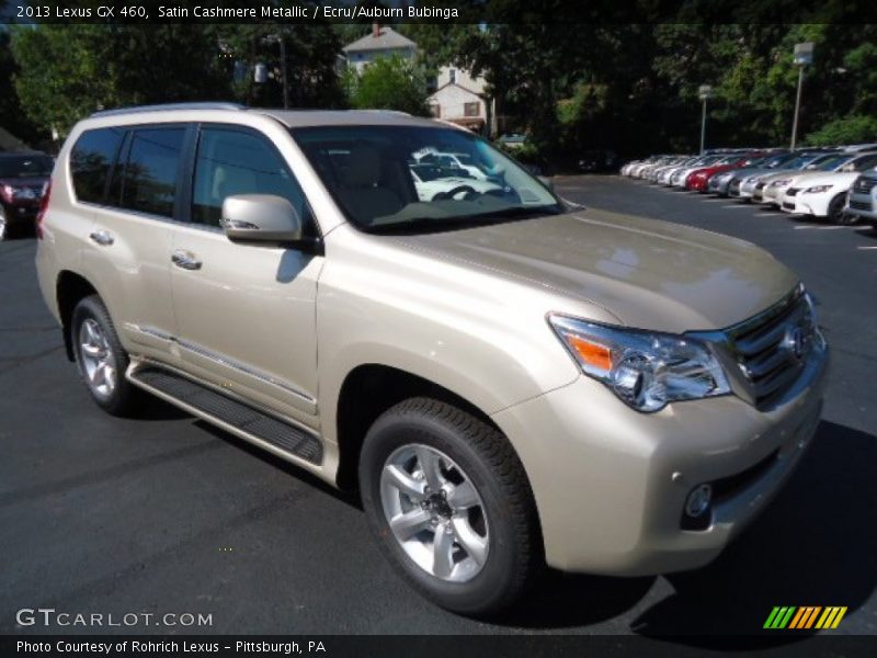 Satin Cashmere Metallic / Ecru/Auburn Bubinga 2013 Lexus GX 460