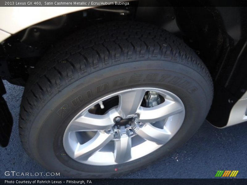 Satin Cashmere Metallic / Ecru/Auburn Bubinga 2013 Lexus GX 460