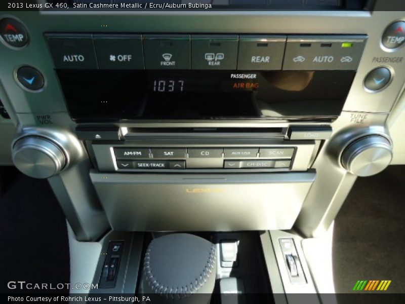 Satin Cashmere Metallic / Ecru/Auburn Bubinga 2013 Lexus GX 460