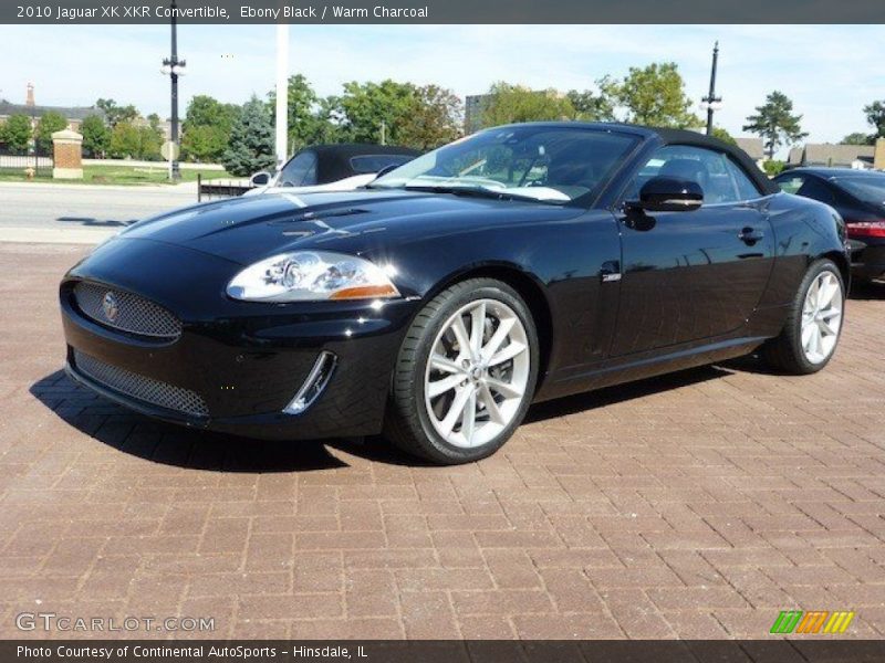 Front 3/4 View of 2010 XK XKR Convertible