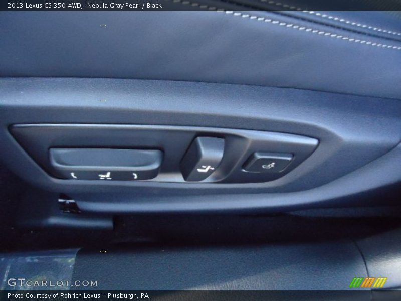 Nebula Gray Pearl / Black 2013 Lexus GS 350 AWD