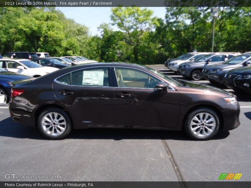 Fire Agate Pearl / Parchment 2013 Lexus ES 300h Hybrid