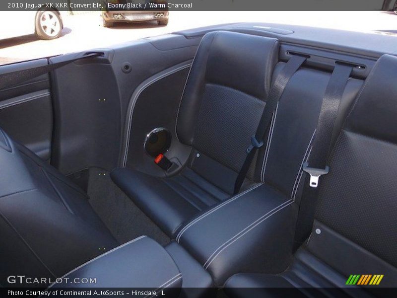  2010 XK XKR Convertible Warm Charcoal Interior