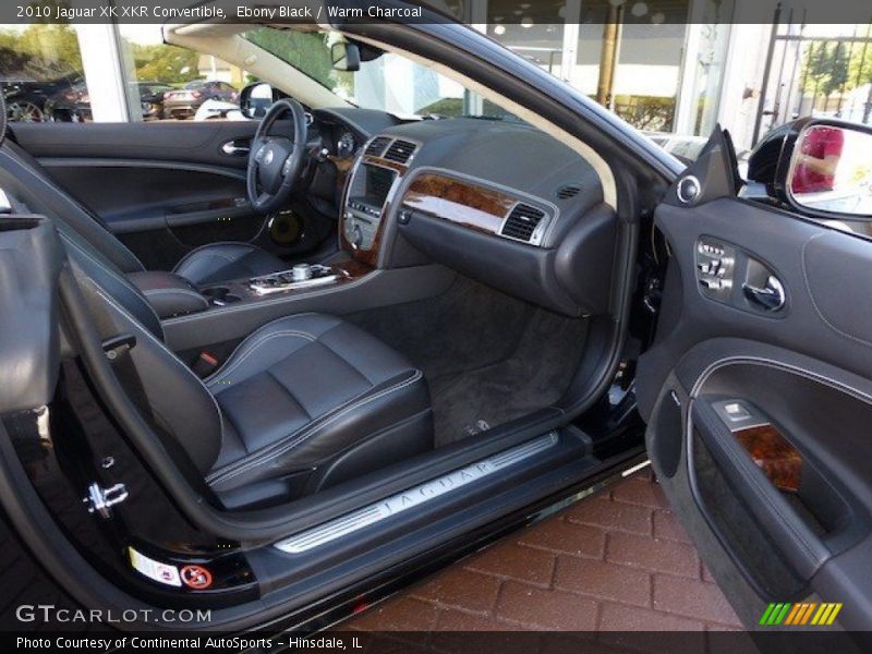  2010 XK XKR Convertible Warm Charcoal Interior