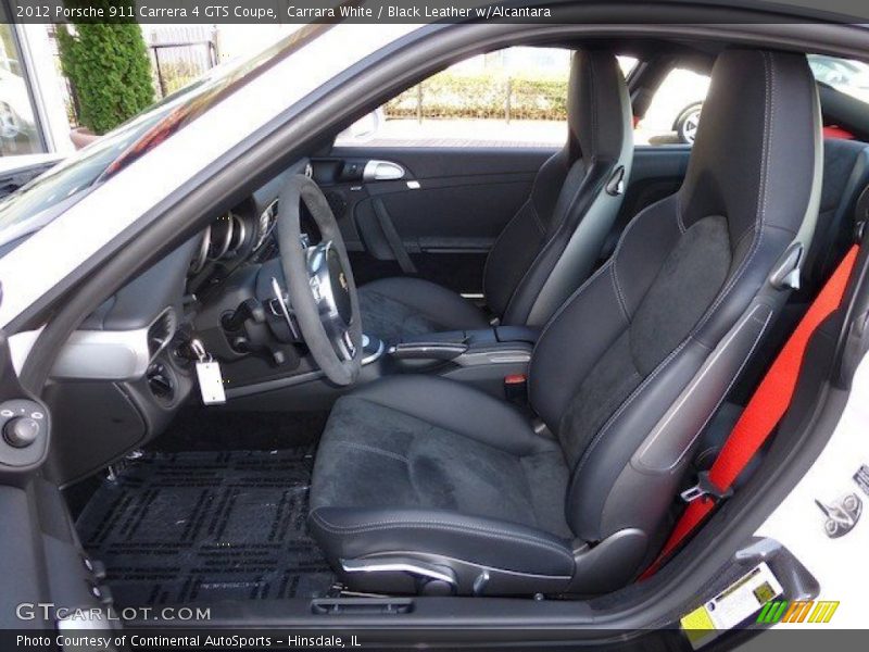  2012 911 Carrera 4 GTS Coupe Black Leather w/Alcantara Interior