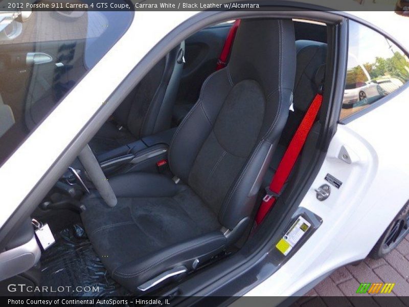 Front Seat of 2012 911 Carrera 4 GTS Coupe