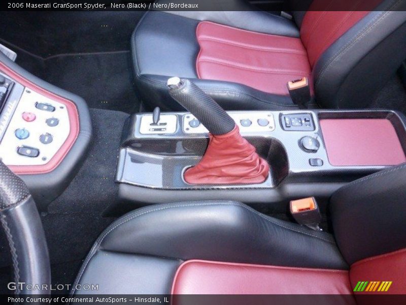 Controls of 2006 GranSport Spyder