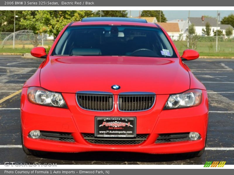 Electric Red / Black 2006 BMW 3 Series 325i Sedan