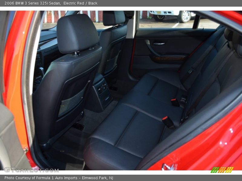 Electric Red / Black 2006 BMW 3 Series 325i Sedan