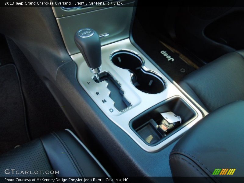 Bright Silver Metallic / Black 2013 Jeep Grand Cherokee Overland
