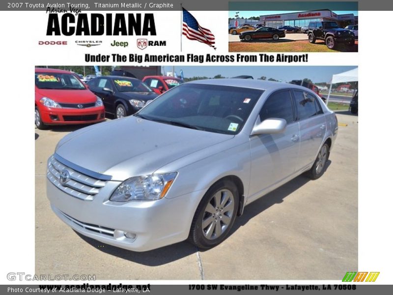 Titanium Metallic / Graphite 2007 Toyota Avalon Touring