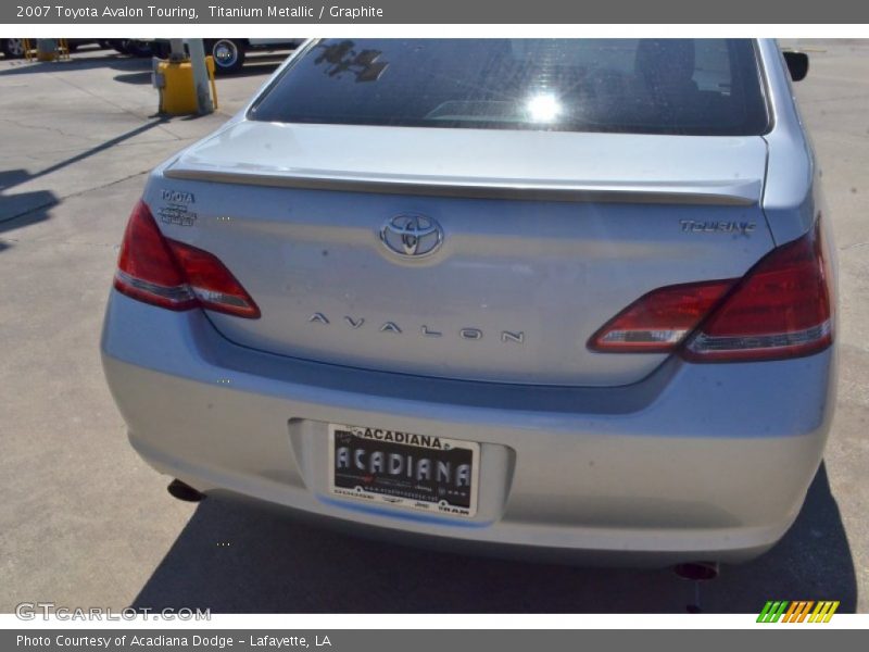 Titanium Metallic / Graphite 2007 Toyota Avalon Touring