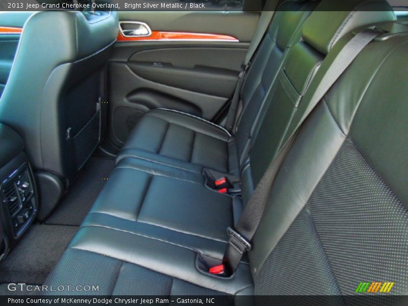 Bright Silver Metallic / Black 2013 Jeep Grand Cherokee Overland