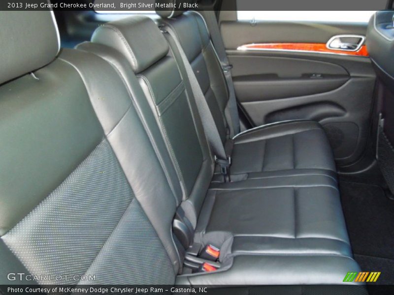 Bright Silver Metallic / Black 2013 Jeep Grand Cherokee Overland
