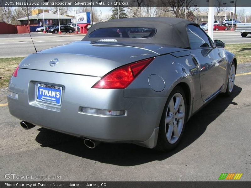 Silverstone Metallic / Charcoal 2005 Nissan 350Z Touring Roadster