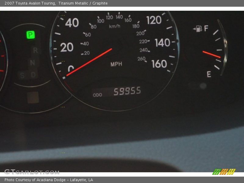 Titanium Metallic / Graphite 2007 Toyota Avalon Touring
