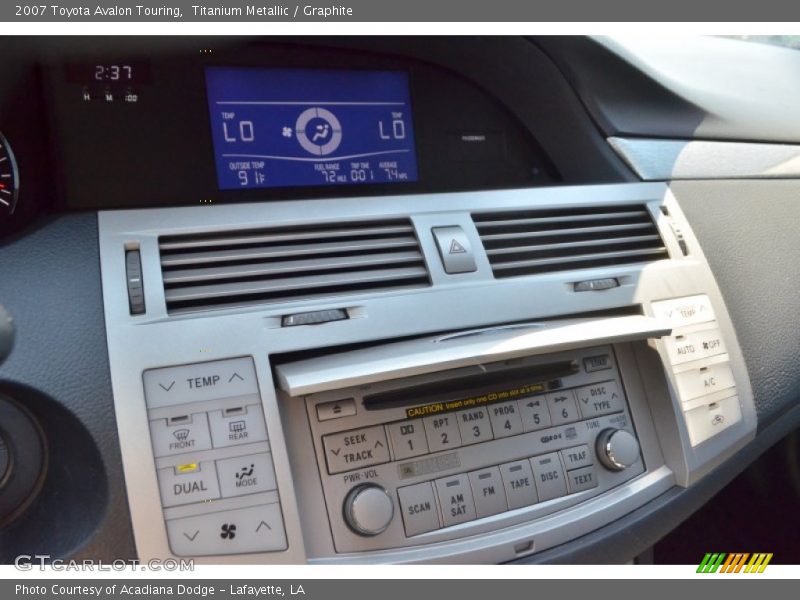 Titanium Metallic / Graphite 2007 Toyota Avalon Touring