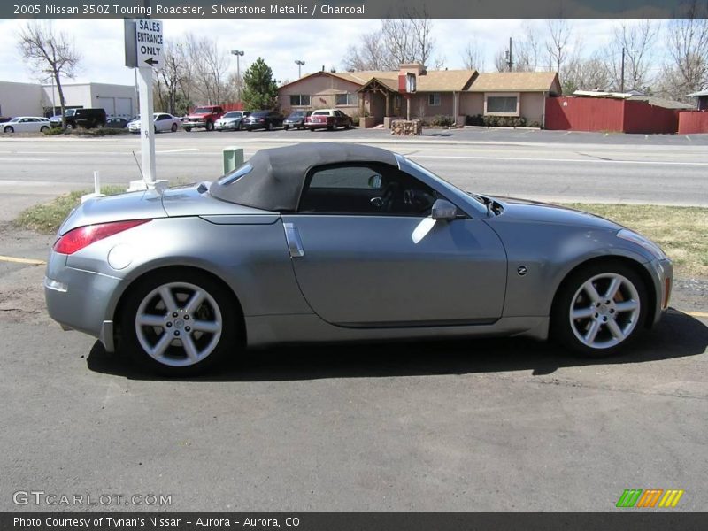Silverstone Metallic / Charcoal 2005 Nissan 350Z Touring Roadster
