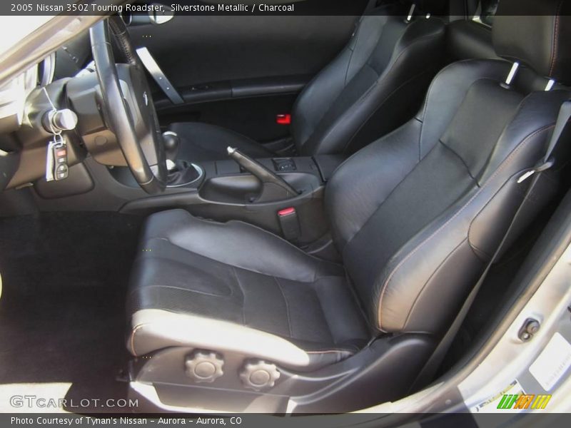 Silverstone Metallic / Charcoal 2005 Nissan 350Z Touring Roadster