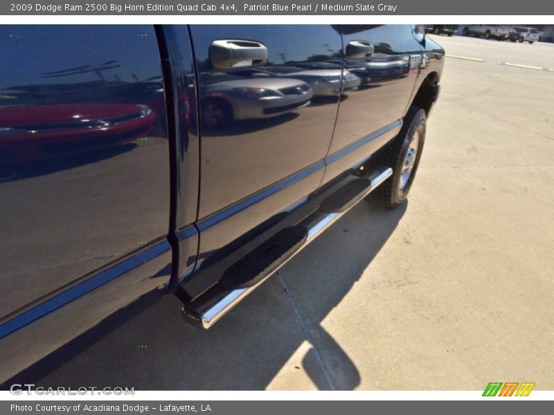 Patriot Blue Pearl / Medium Slate Gray 2009 Dodge Ram 2500 Big Horn Edition Quad Cab 4x4