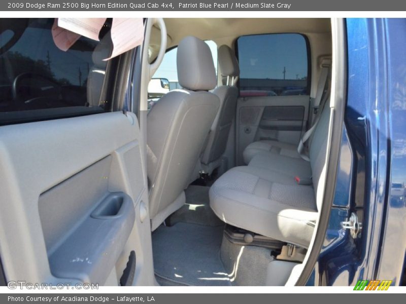 Patriot Blue Pearl / Medium Slate Gray 2009 Dodge Ram 2500 Big Horn Edition Quad Cab 4x4