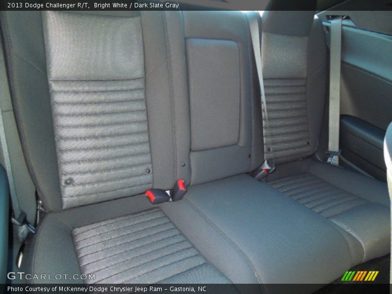 Bright White / Dark Slate Gray 2013 Dodge Challenger R/T