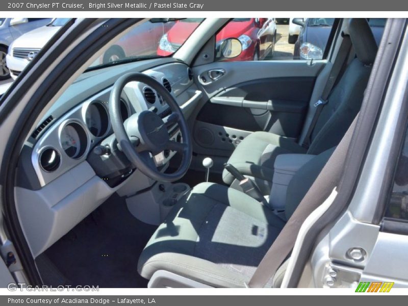 Bright Silver Metallic / Pastel Slate Gray 2007 Chrysler PT Cruiser