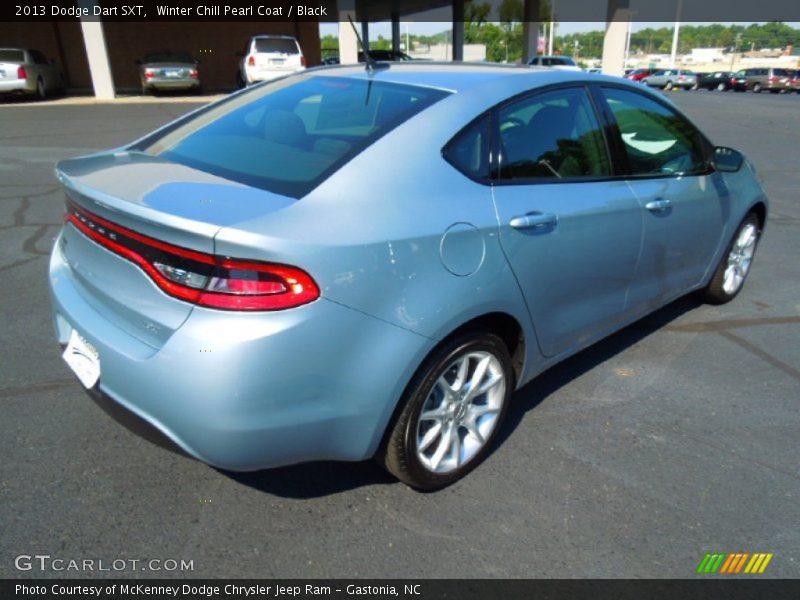 2013 Dart SXT Winter Chill Pearl Coat