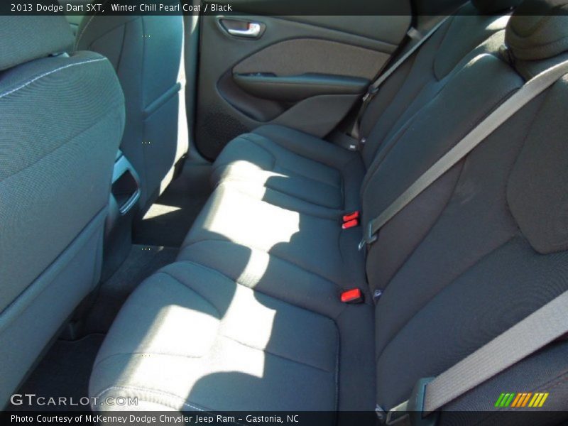 Winter Chill Pearl Coat / Black 2013 Dodge Dart SXT