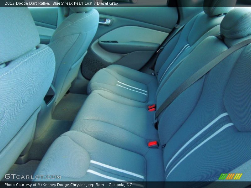Rear Seat of 2013 Dart Rallye
