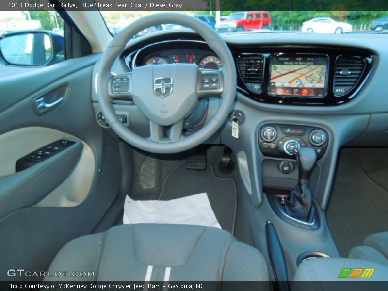 Dashboard of 2013 Dart Rallye