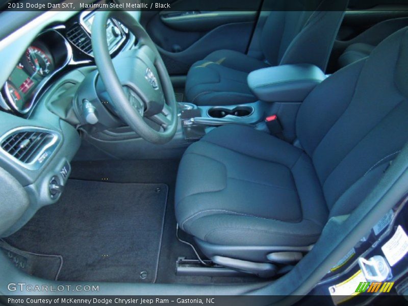  2013 Dart SXT Black Interior