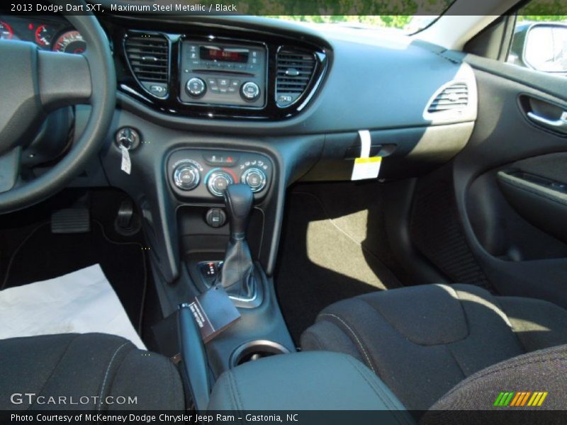 Maximum Steel Metallic / Black 2013 Dodge Dart SXT