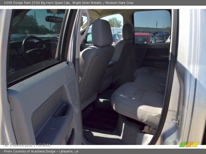 Bright Silver Metallic / Medium Slate Gray 2008 Dodge Ram 2500 Big Horn Quad Cab