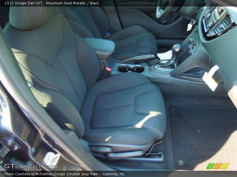 Maximum Steel Metallic / Black 2013 Dodge Dart SXT