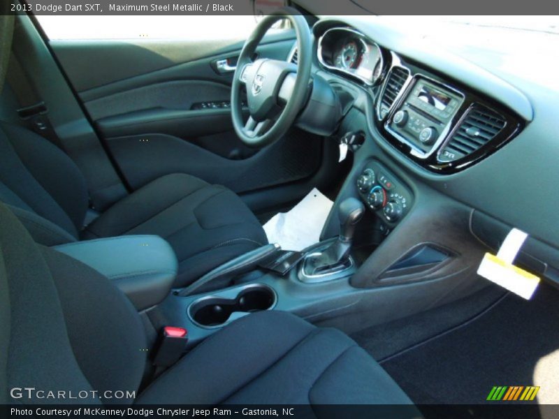 Maximum Steel Metallic / Black 2013 Dodge Dart SXT