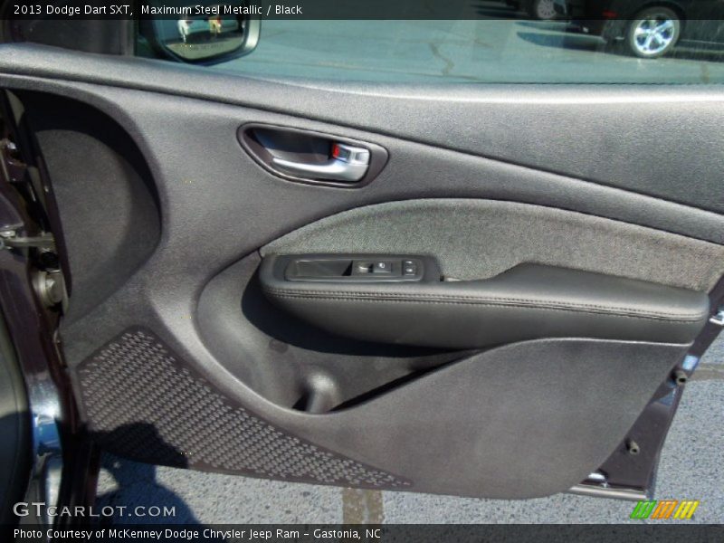 Maximum Steel Metallic / Black 2013 Dodge Dart SXT