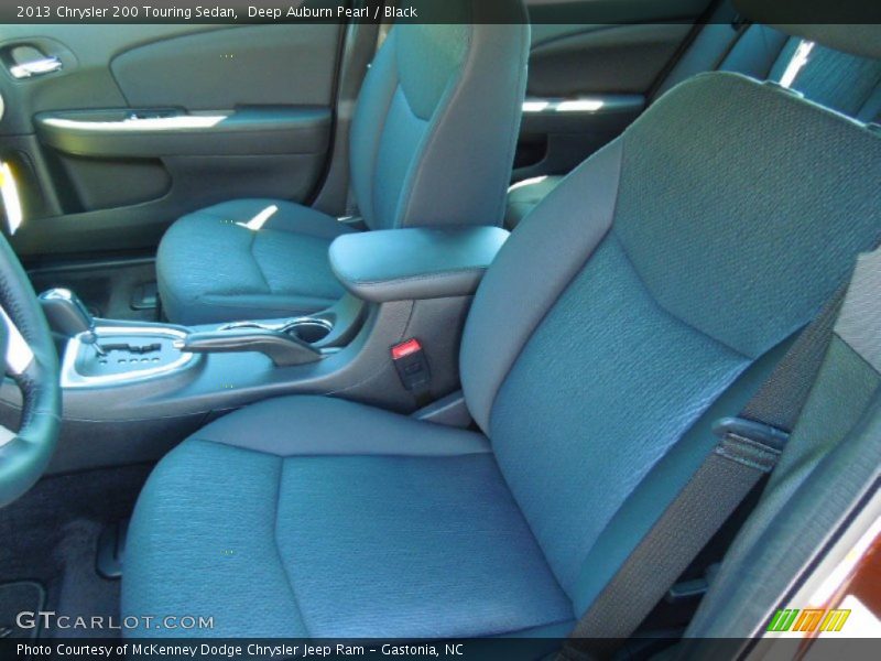 Deep Auburn Pearl / Black 2013 Chrysler 200 Touring Sedan