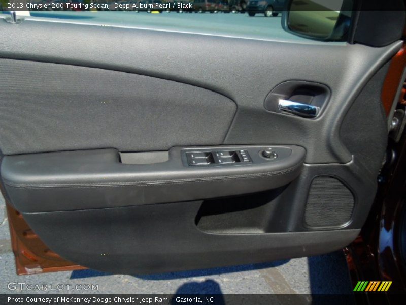 Deep Auburn Pearl / Black 2013 Chrysler 200 Touring Sedan